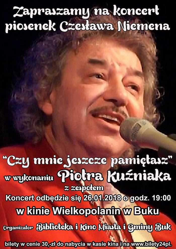Koncert Piotra Kuźniaka