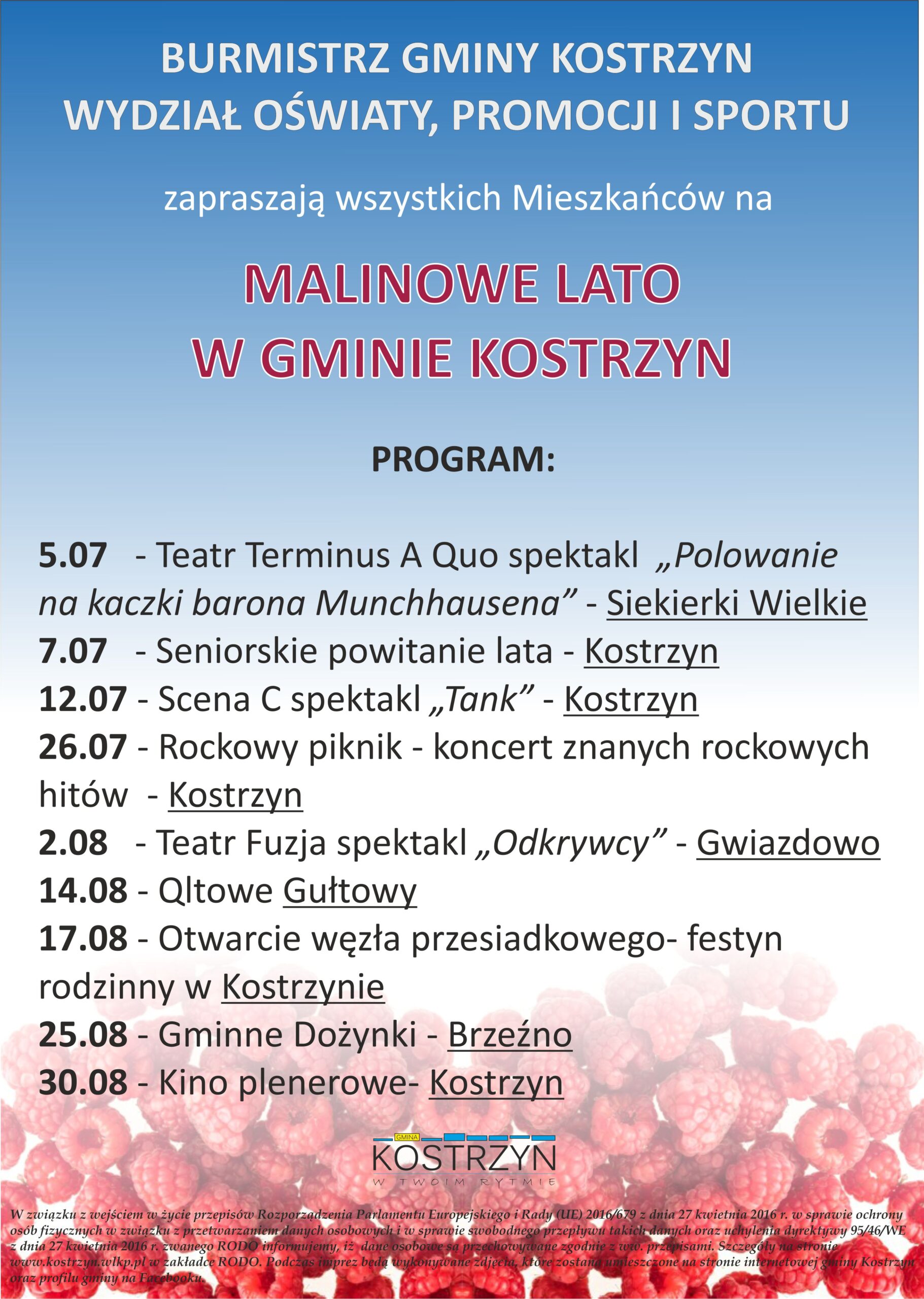 Malinowe Lato