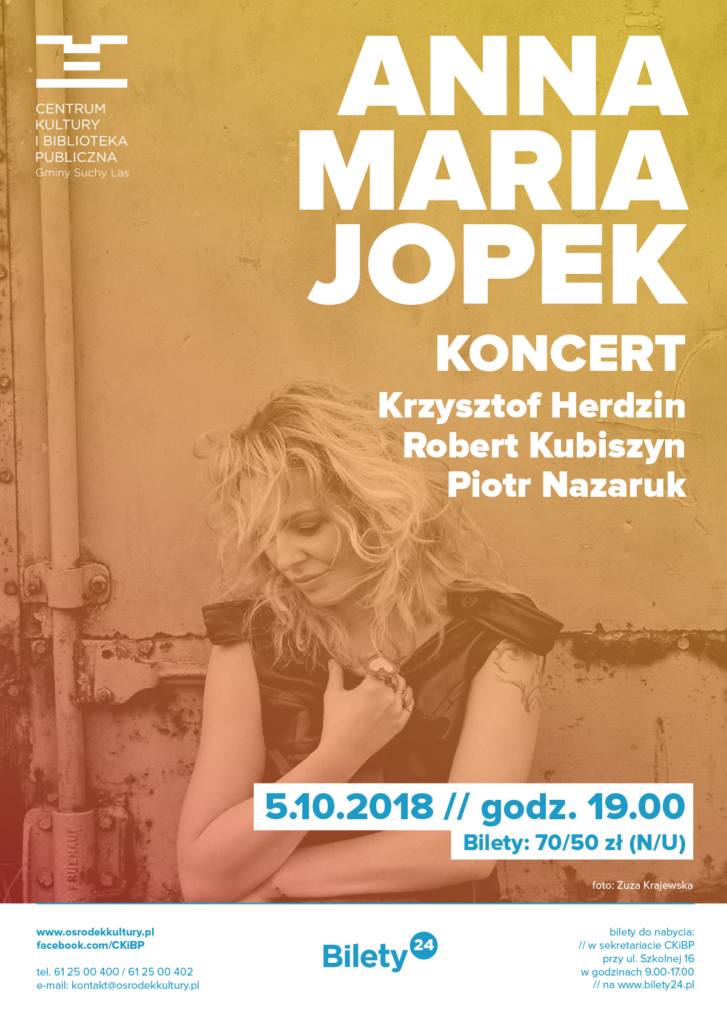 Koncert Anny Marii Jopek