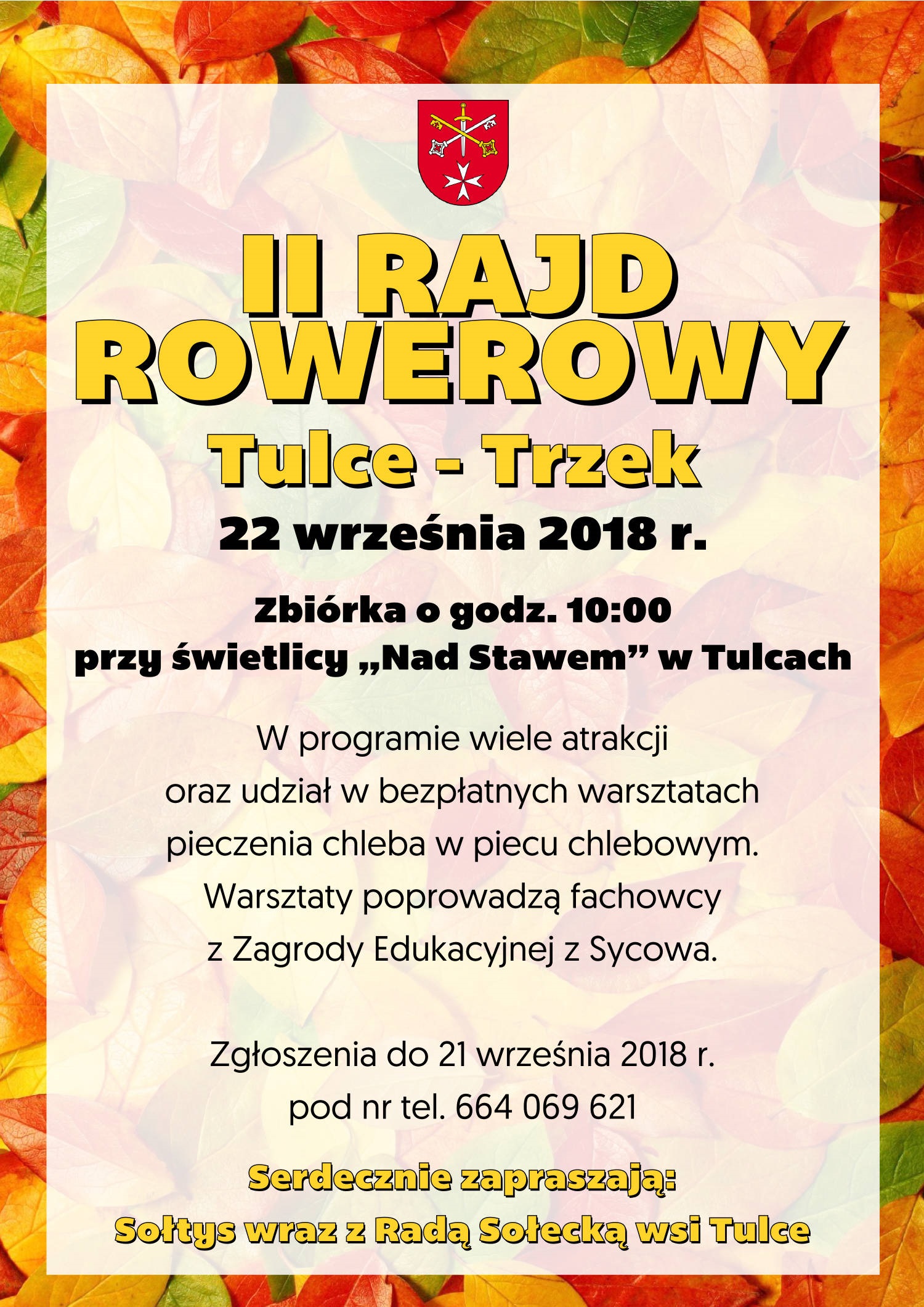 Rajd Rowerowy Tulce- Trzek
