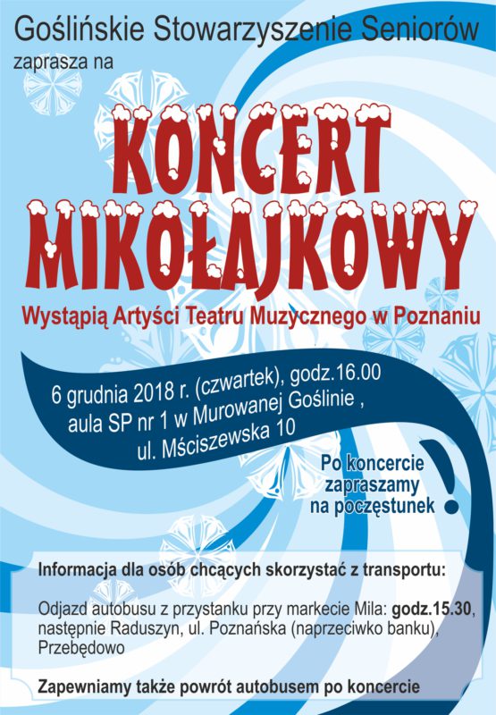 Koncert Mikołajkowy