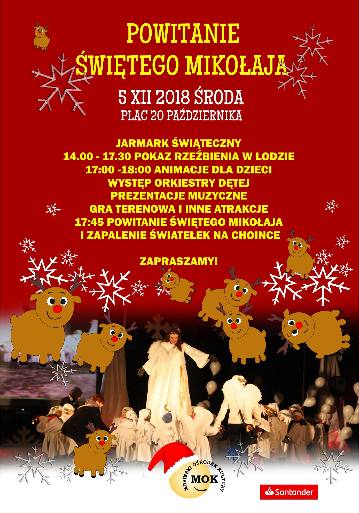 Jarmark świąteczny w Mosinie