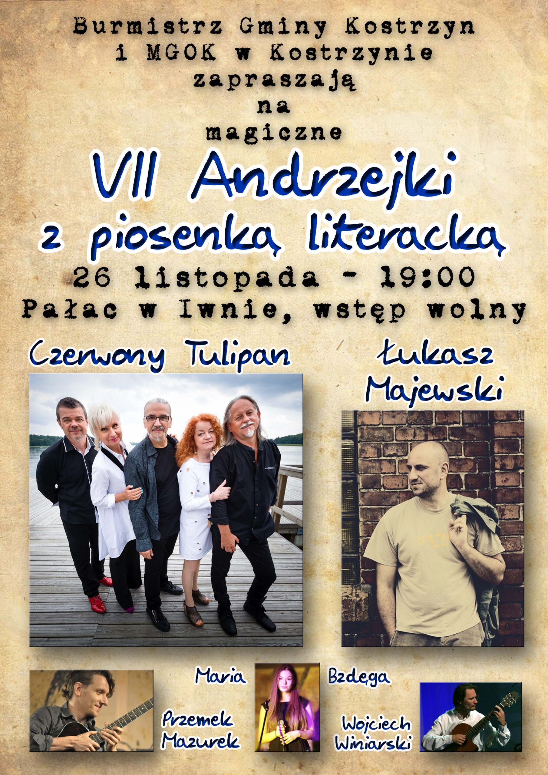 Andrzejki z piosenką
