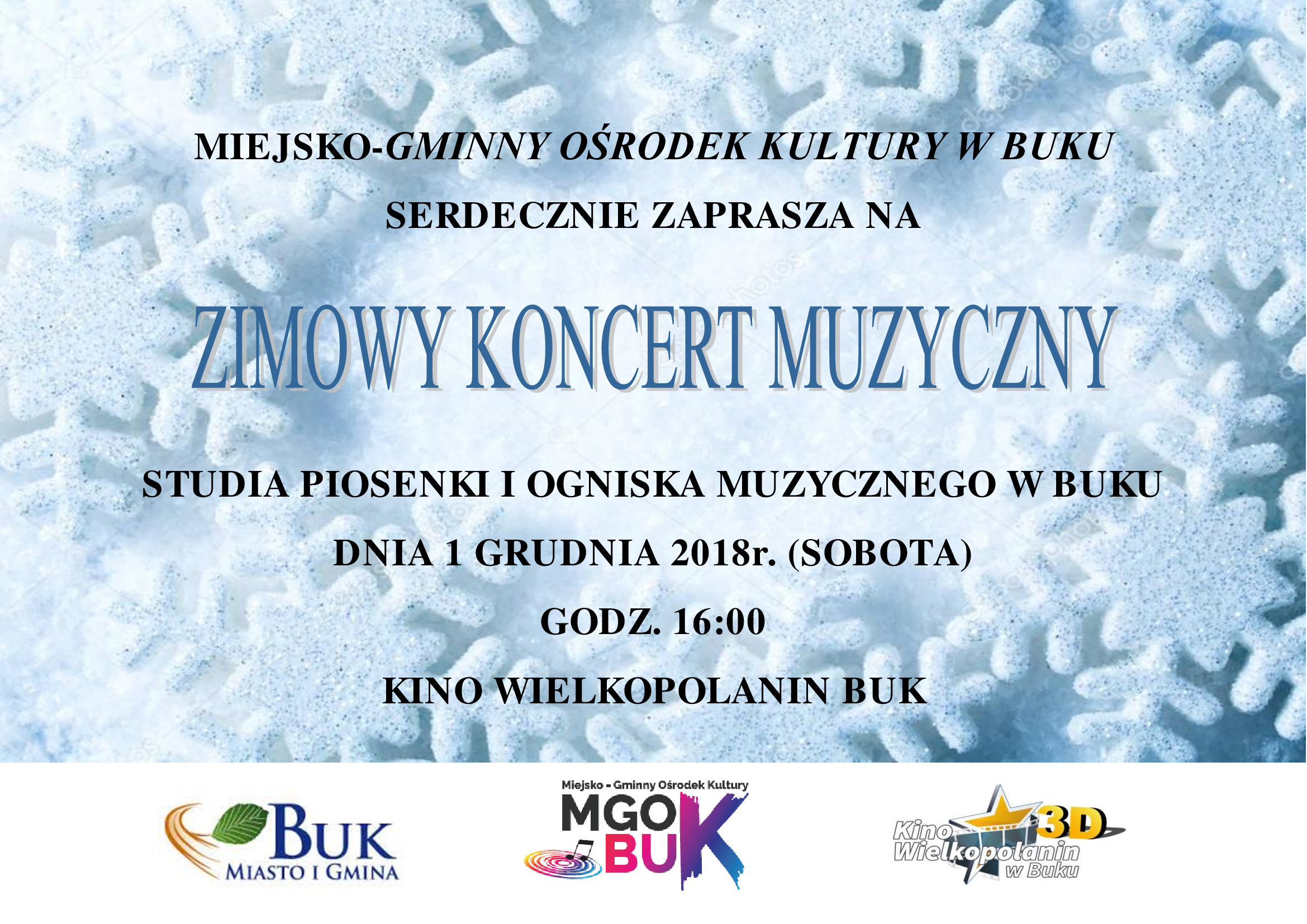 Zimowy koncert w Buku