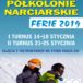 Plakat na półkolonie narciarskie styczniu 2019 z Komornik