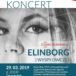 Plakat na koncert Elinborg w Pobiedziskach na 29 marca 2019