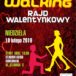 plakat nordic walking rajd walentynowy 10 lutego 2019 godzina 10:00