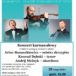 plakat trio fantastico koncert karnawałowy 10 lutego godzina 16:00