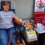 Dawcy krwi podczas akcji poboru dla dzieci