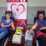 Dawcy krwi podczas akcji poboru dla dzieci