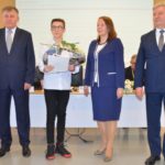 Uroczystośc wręczenia Nagród powiatu poznańskiego w dziedzinie kultury za rok 2018 w Starostwie Powiatowym w Poznaniu