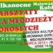 Plakat na warsztaty wielkanocne w Murowanej Goślinie na 29 marca 2019