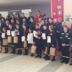 Uczestnicy zawodów pożarniczych w Kostrzynie
