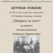 Plakat na licytację stulecia w Kórniku na 28 kwietnia 2019