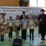Młodzi zwycięzcy Regionalnego Dziecięcego Przeglądu Pieśni Ludowej „Kukułeczka”