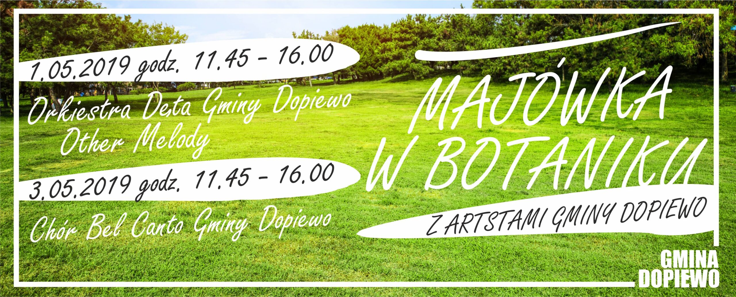 Majówka w Botaniku