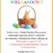 Plakat Warsztaty Wielkanocne, 10 kwietnia 2019, godz. 17:30 w Gminnym Ośrodku Kultury i Sportu w Kleszczewie, wstęp wolny