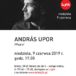 Plakat Koncert Andreas Upor, 9 czerwca 2019, Inkubator Artystyczny Lupa, godz. 17:00