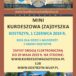 Plakat 7 Kurdeszowa (Za)dyszka, Kostrzyn, 2 czerwca 2019r., Bieg na 5 i 10 km