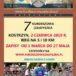 Plakat 7 Kurdeszowa (Za)dyszka, Kostrzyn, 2 czerwca 2019r., Bieg na 5 i 10 km