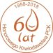 Logo 60 lat Honorowego Krwiodastwa PCK