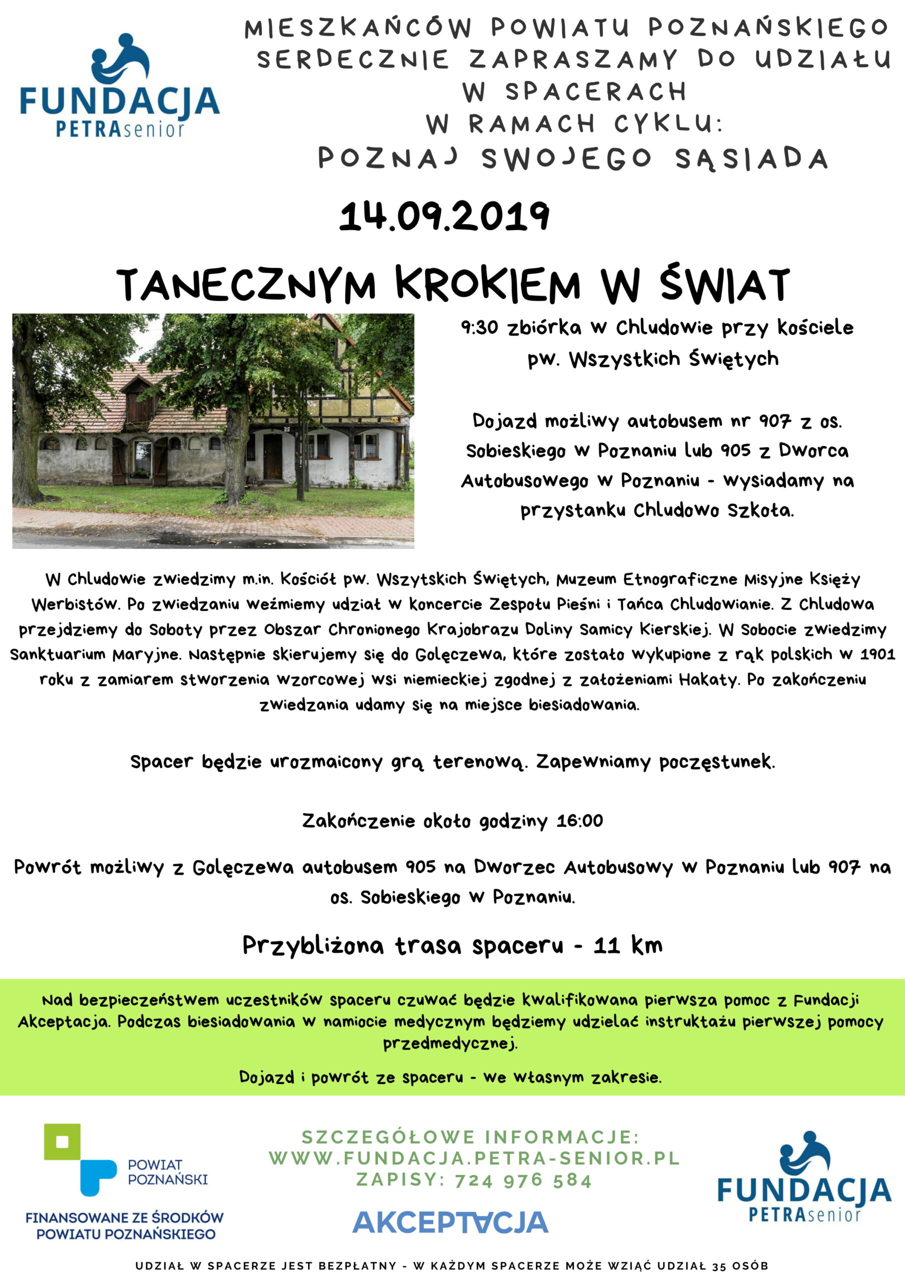Tanecznym krokiem w świat