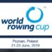 Logo world rowing cup, Poznan 21-23 June, 2019