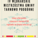 Plakat na zawody wędkarskie w Tarnowie Podgórnym na 4 sierpnia 2019