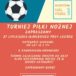 Plakat na turniej piłki nożnej na 27 lipca 2019 w Luboniu