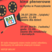 Plakat kina plenerowego w Puszczykowie na 26 i 27 lipca 2019