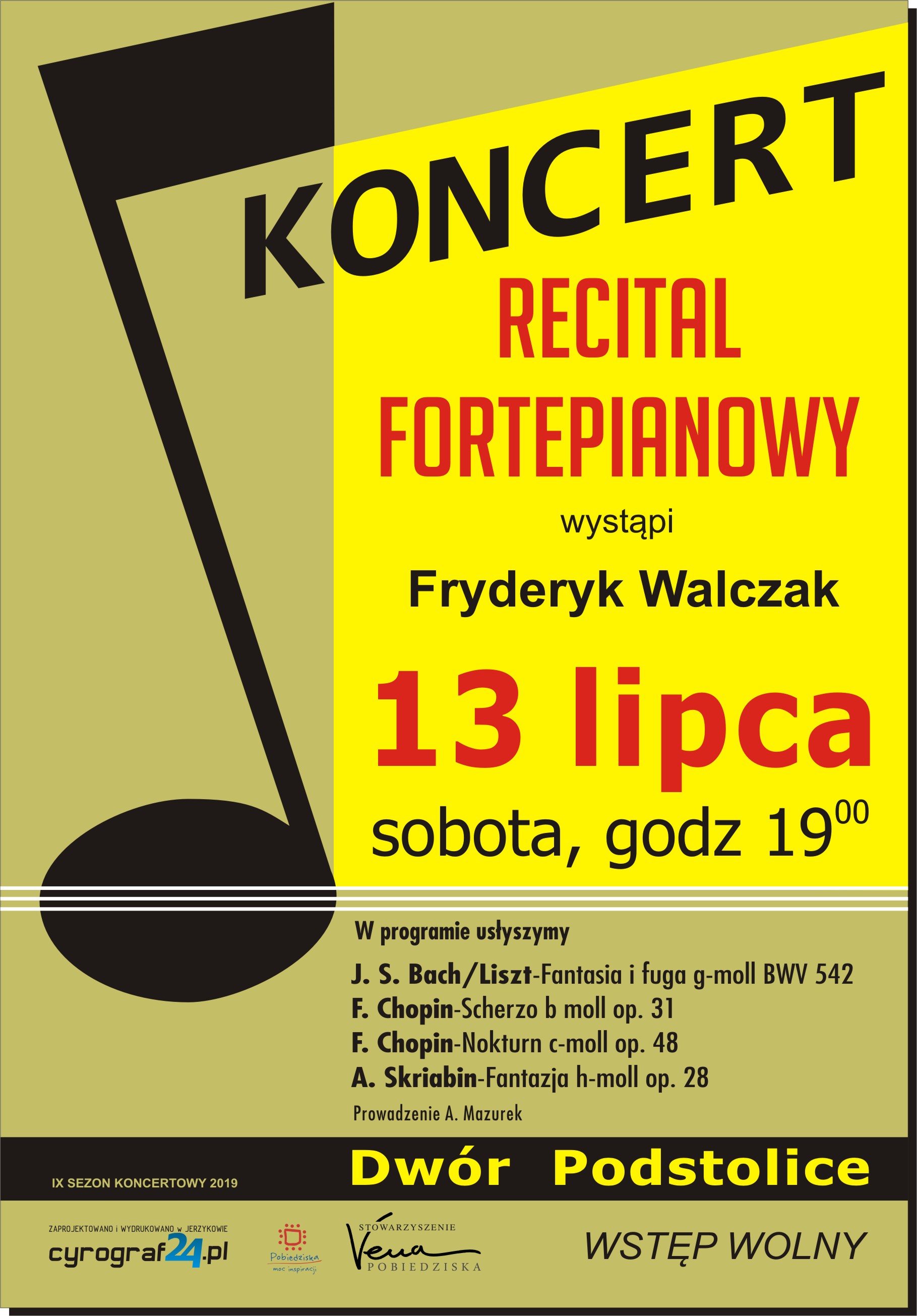 Recital Fortepianowy