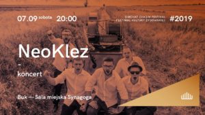 Plakat NeoKlez na 7 września 2019 w Buku