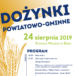 Plakat dożynek powiatowo-gminnych w Buku 2019