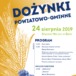 Plakat dożynek powiatowo-gminnych w Buku 2019