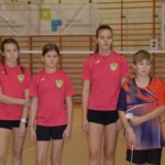 na zdjęciu drużyny biorące udział w turnieju badmintona