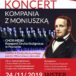 Plakat koncertu Kompania z Moniuszką 24 listopada 2019 godz. 17
