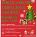 Plakat Mikołajkowego Odpalenia Choinek 8 grudnia godz. 15 Komorniki
