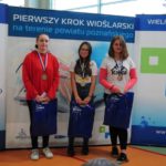 trójka medalistek eliminacji Pierwszego Kroku Wioślarskiego na terenie Powiatu Poznańskiego