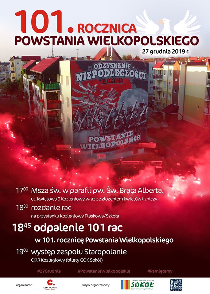101 Rocznica Powstania Wielkopolskiego w Czerwonaku