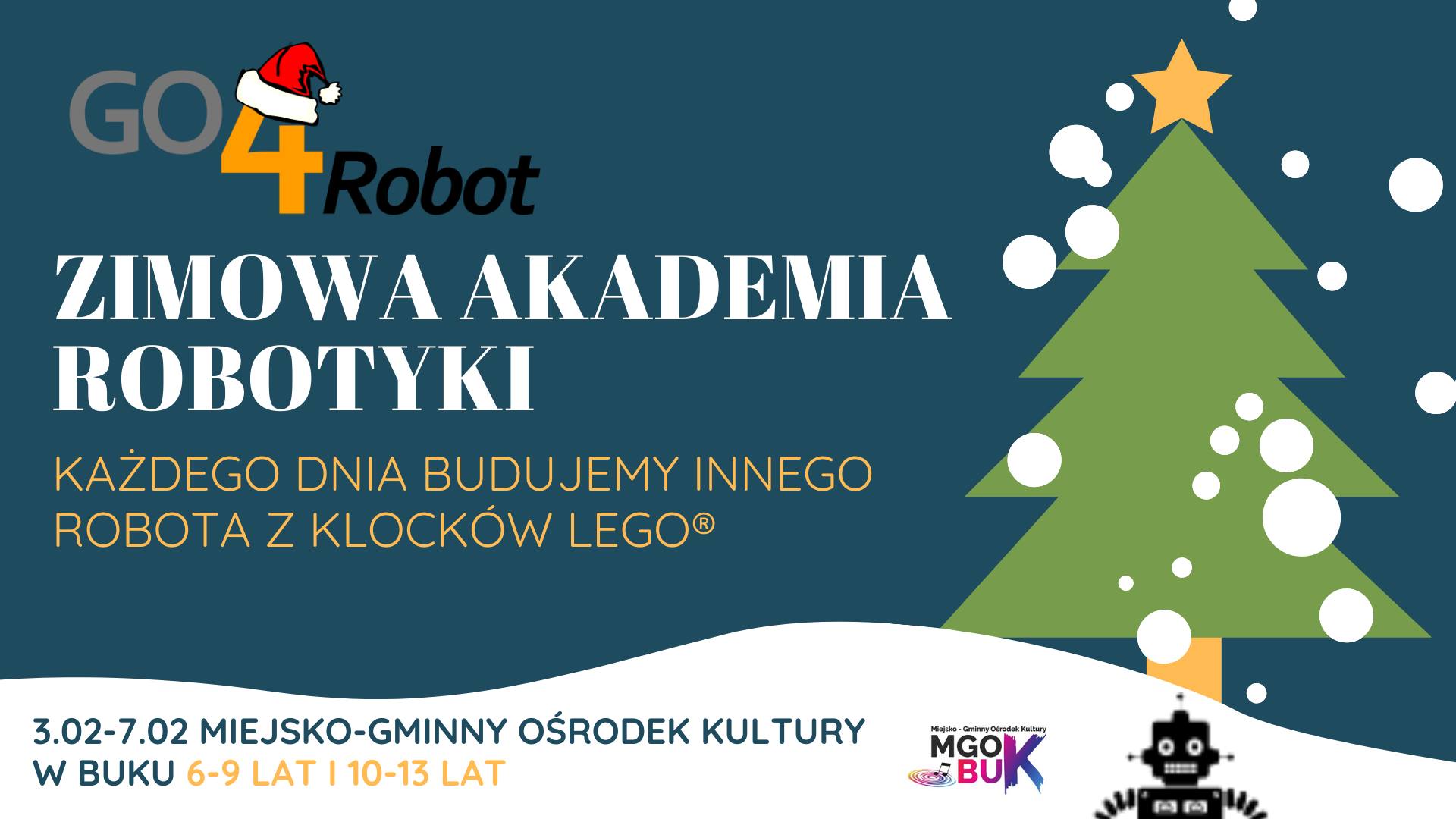 Zimowa Akademia Robotyki w Buku - programowanie z LEGO!