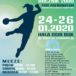 plakat turnieju piłki ręcznej od 24 do 26 stycznia 2020