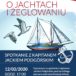 Plakat na spotkanie żeglarskie na 12 lutego 2020