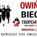Plakat biegu w Owińskach na 1 marca 2020