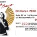 Plakat występu Czesława Mozila na 20 marca 2020