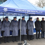 Uczestnicy otwarcia komisariatu w Tarnowie Podgórnym