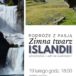 Plakat o podróżach na Islandię na 19 lutego 2020