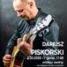 Plakat ukazujący Dariusza Piskorskiego i zapraszający na jego występ 2 marca 2020 godz 17 w sali bibliotecznej OSP w Dopiewie