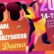 Plakat X Festiwalu tańca towarzyskiego 14-15 marca 2020