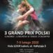plakat 3 grand prix juniorek i juniorów w tenisie stołowym 7-9 luty 2020 w Luboniu