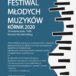 Plakat Festiwalu Młodych Muzyków Kórnik 2020